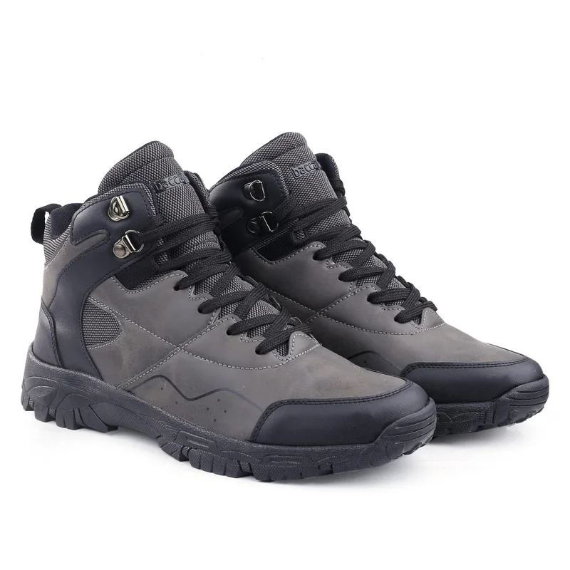 Bacca Bucci Grey Alpine Hiking & Trekking Boots for Men | Best Price UAE